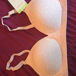 Light pink and white new 36B Warners bra